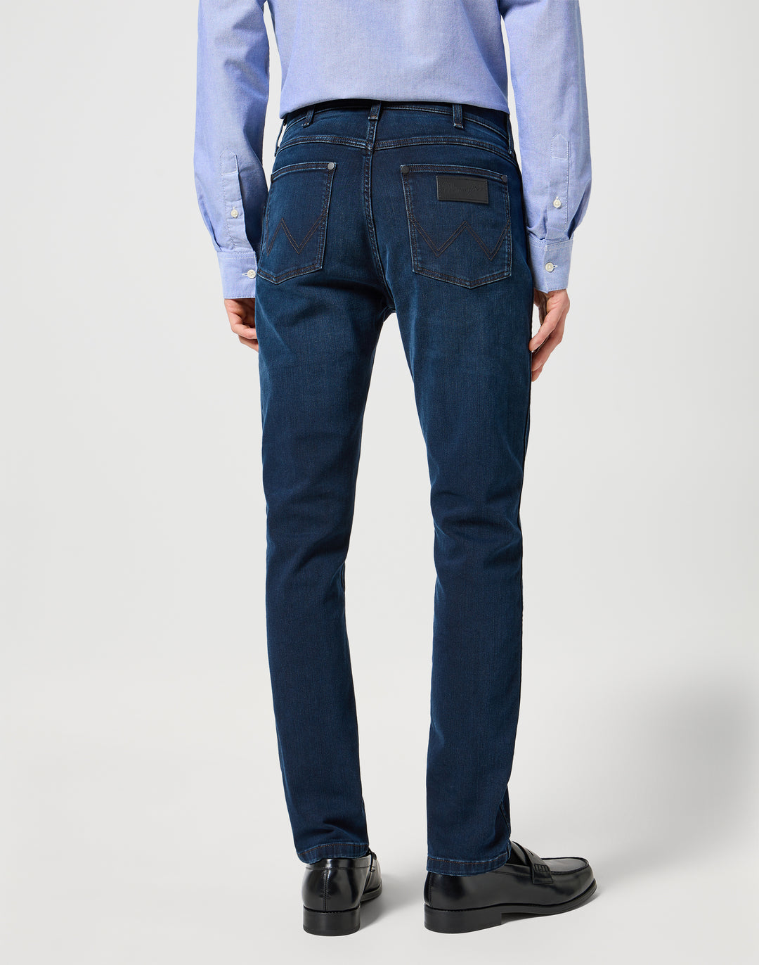 Wrangler - Larston - Heren Slim-fit Jeans - Midnight Rodeo