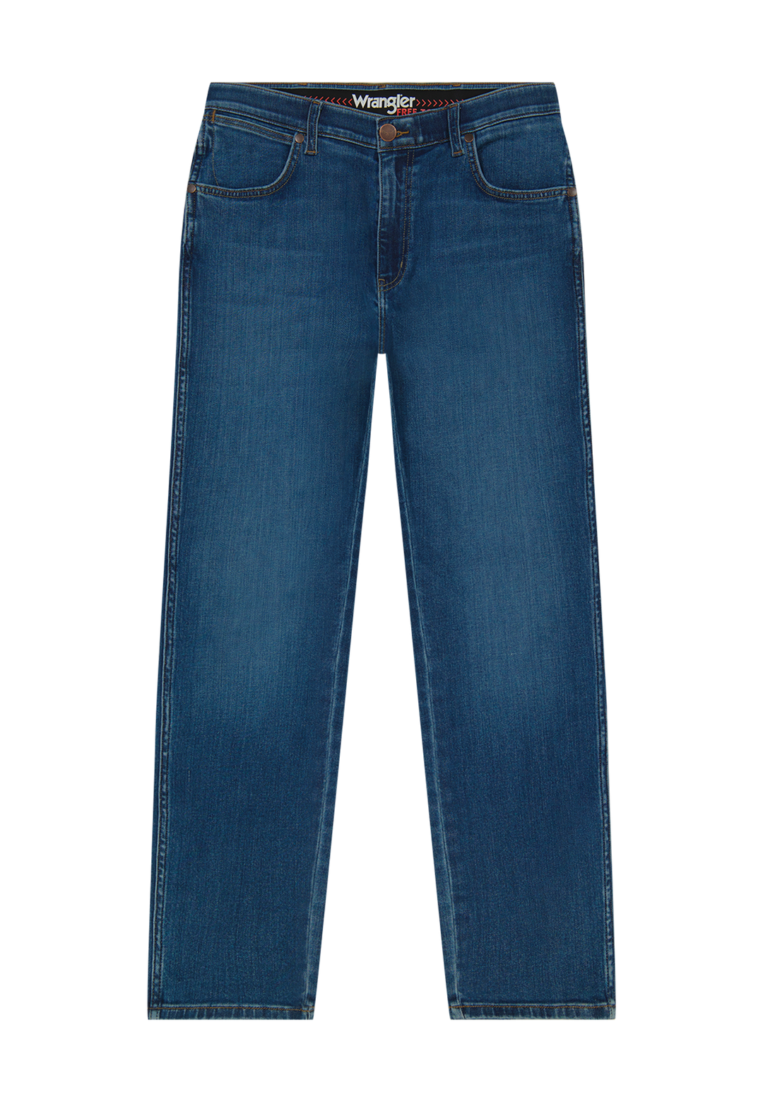 Wrangler - Greensboro - Heren Regular Straight-fit Jeans - Dandelon Summer