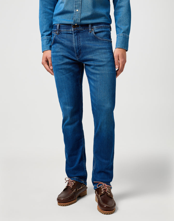 Wrangler - Greensboro - Heren Regular Straight-fit Jeans - Dandelon Summer