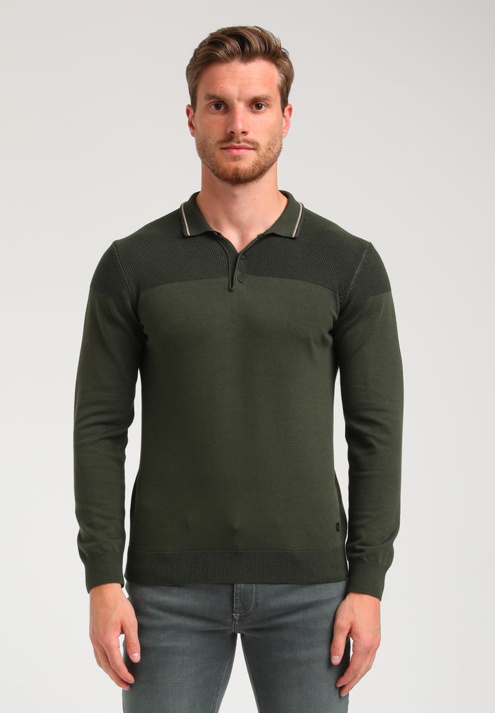 Gabbiano - Heren Polo - 614770 - 502 Army