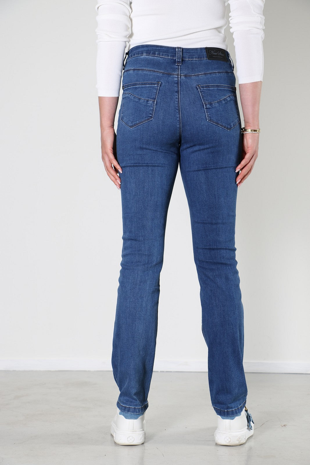 New Star - Memphis - Dames Regular-fit Jeans - Stonewash