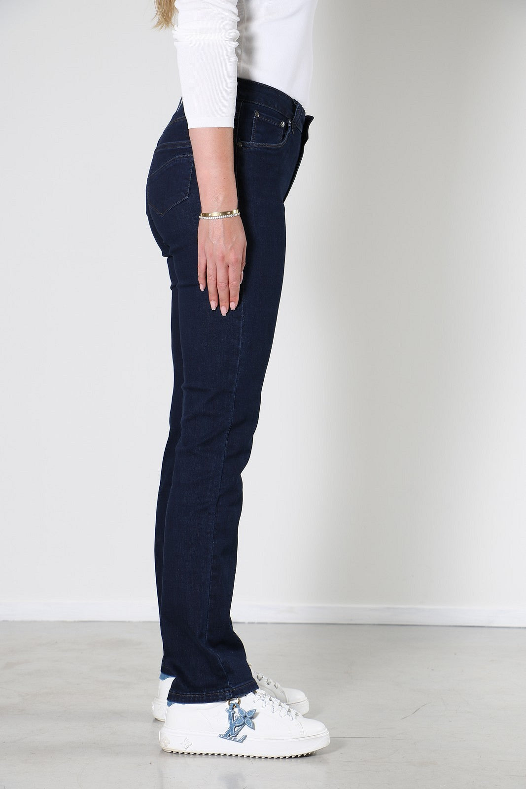 New Star - Memphis - Dames Regular-fit Jeans - Darkstone