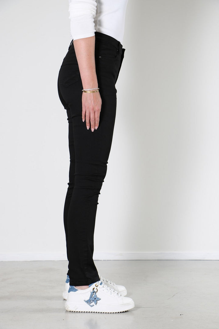 New Star - New Orlean - Dames Slim-fit Jeans - Black