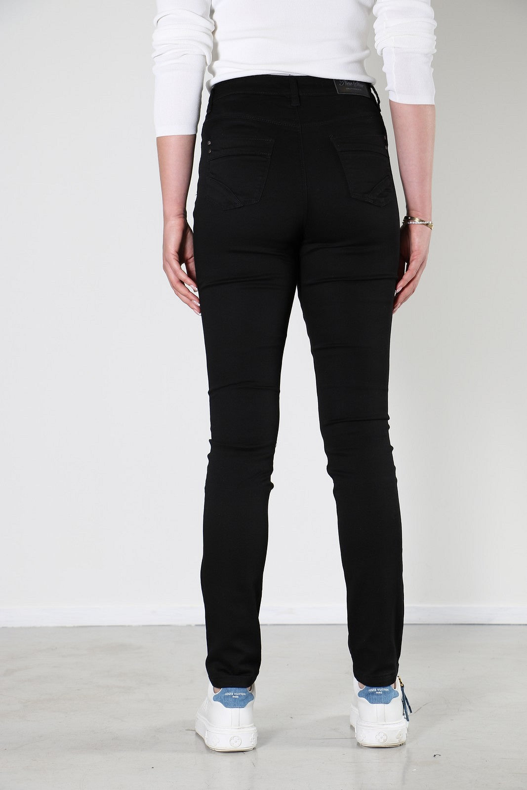 New Star - New Orlean - Dames Slim-fit Jeans - Black