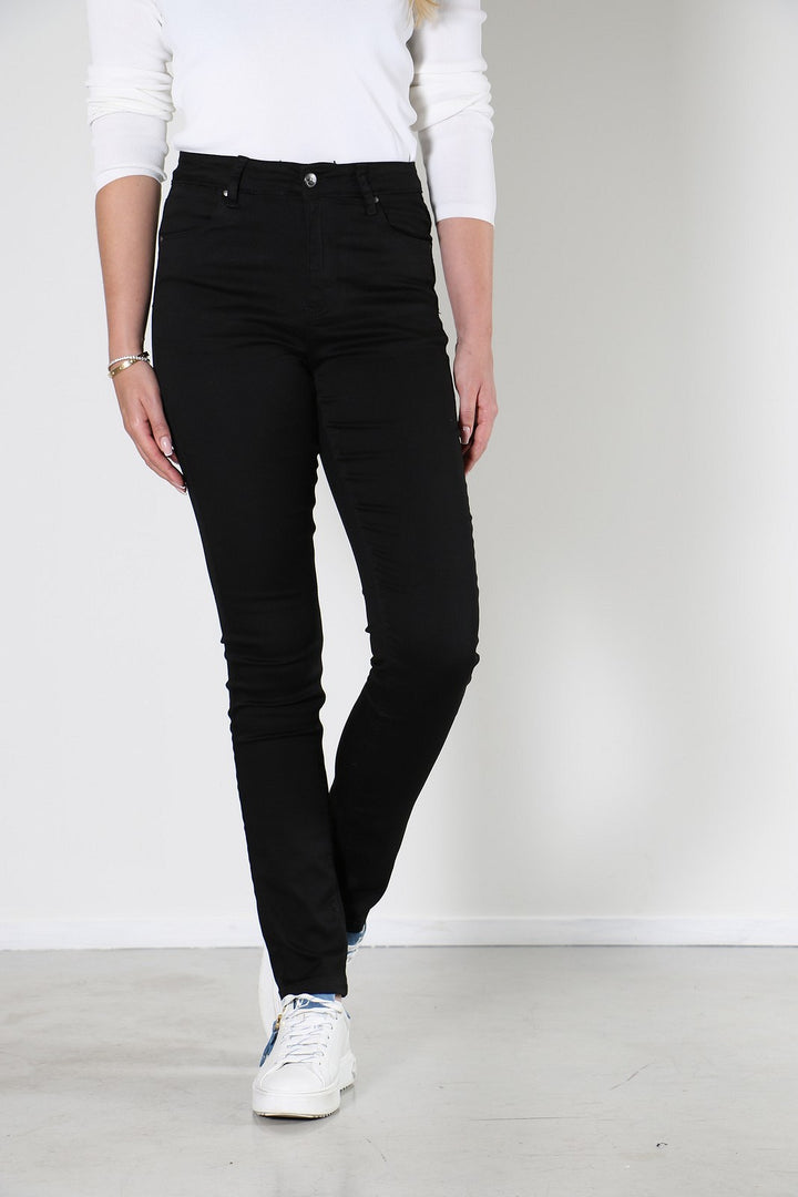 New Star - New Orlean - Dames Slim-fit Jeans - Black