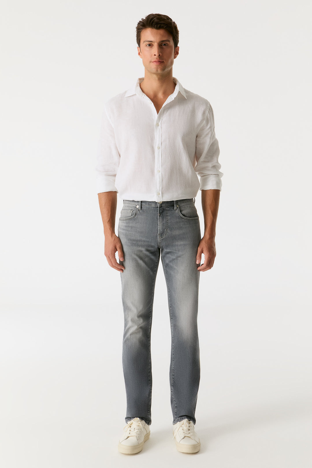 COJ - Lance - Heren Straight-fit Jeans - Light Grey