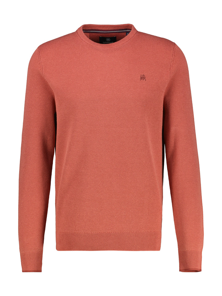 Lerros - Heren Sweater - 2523012 - 331 Earth Red