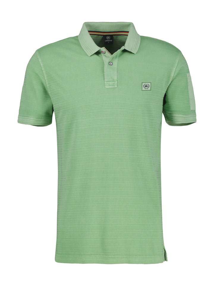 Lerros - Heren Polo - 2533238 - 612 Sage Green