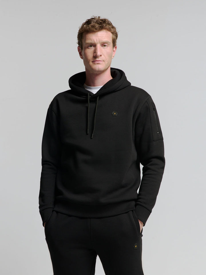 No Excess - Heren Hoodie - 25130951 - 020 Black