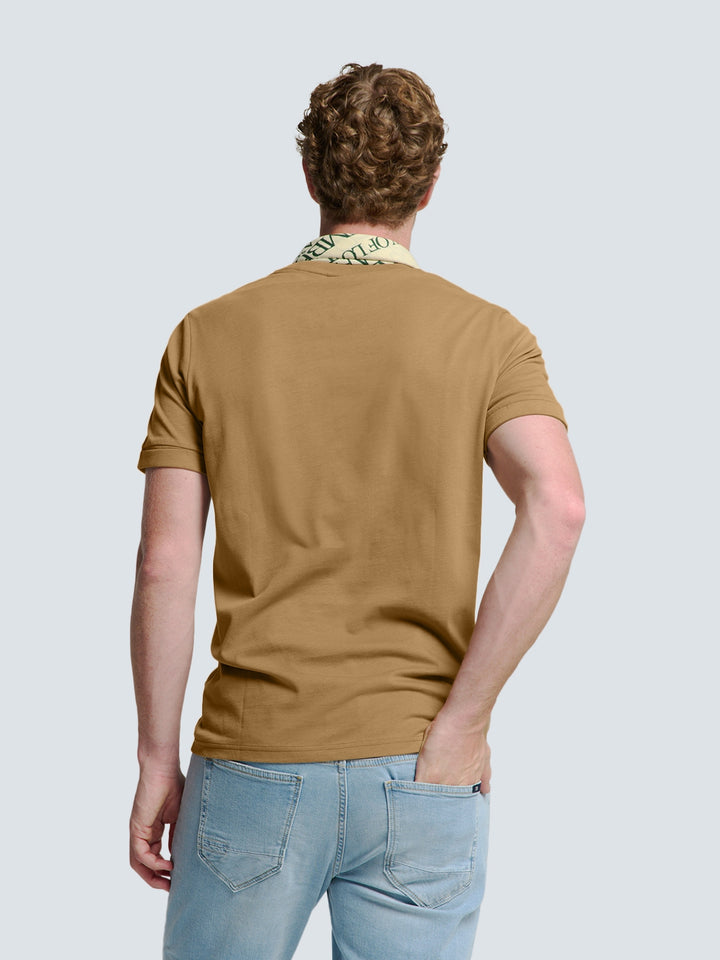 No Excess - Heren Shirt - 25360775 - 043 Khaki