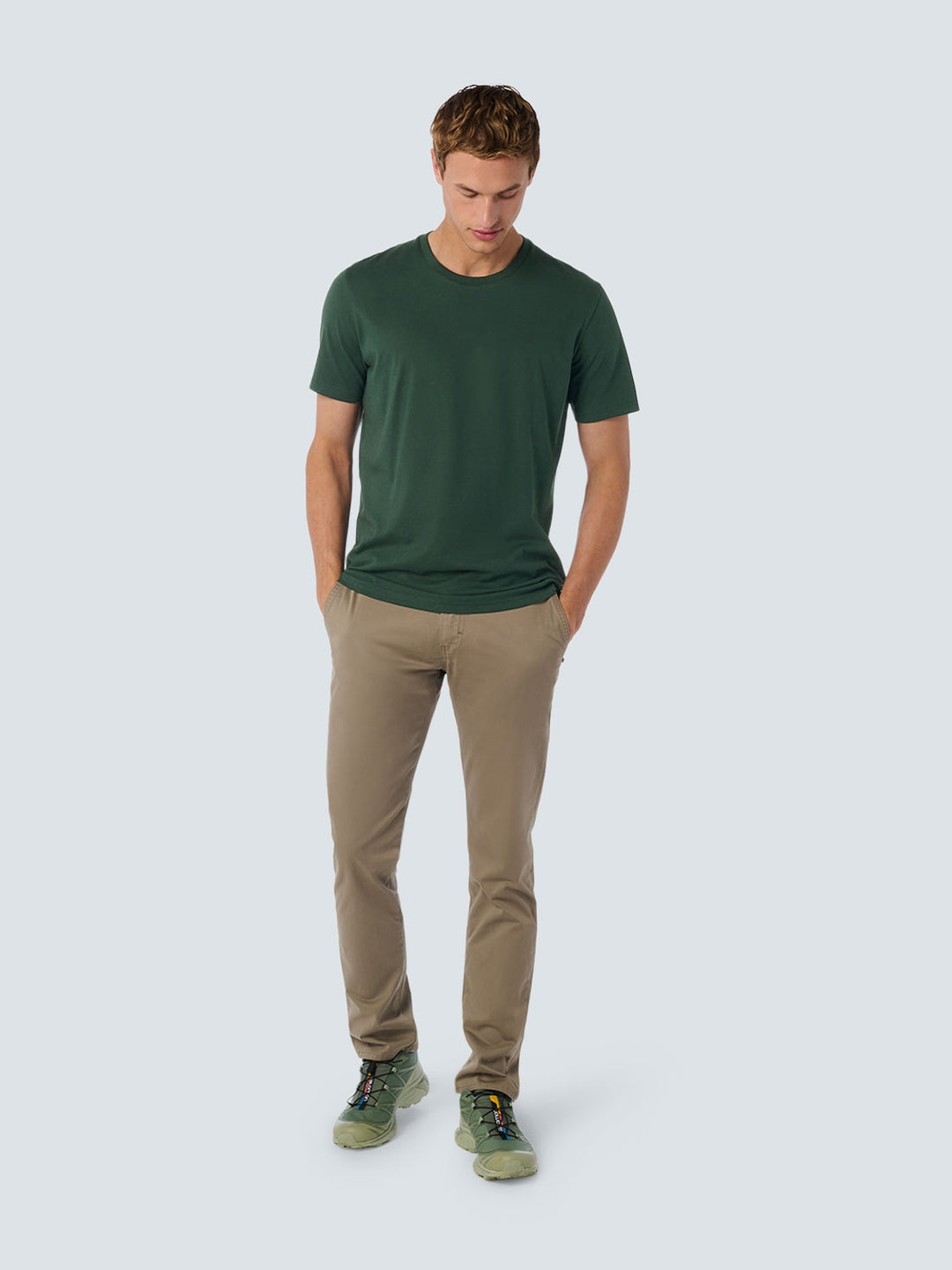 No Excess - Heren Shirt - 25340701 - 052 Dark green