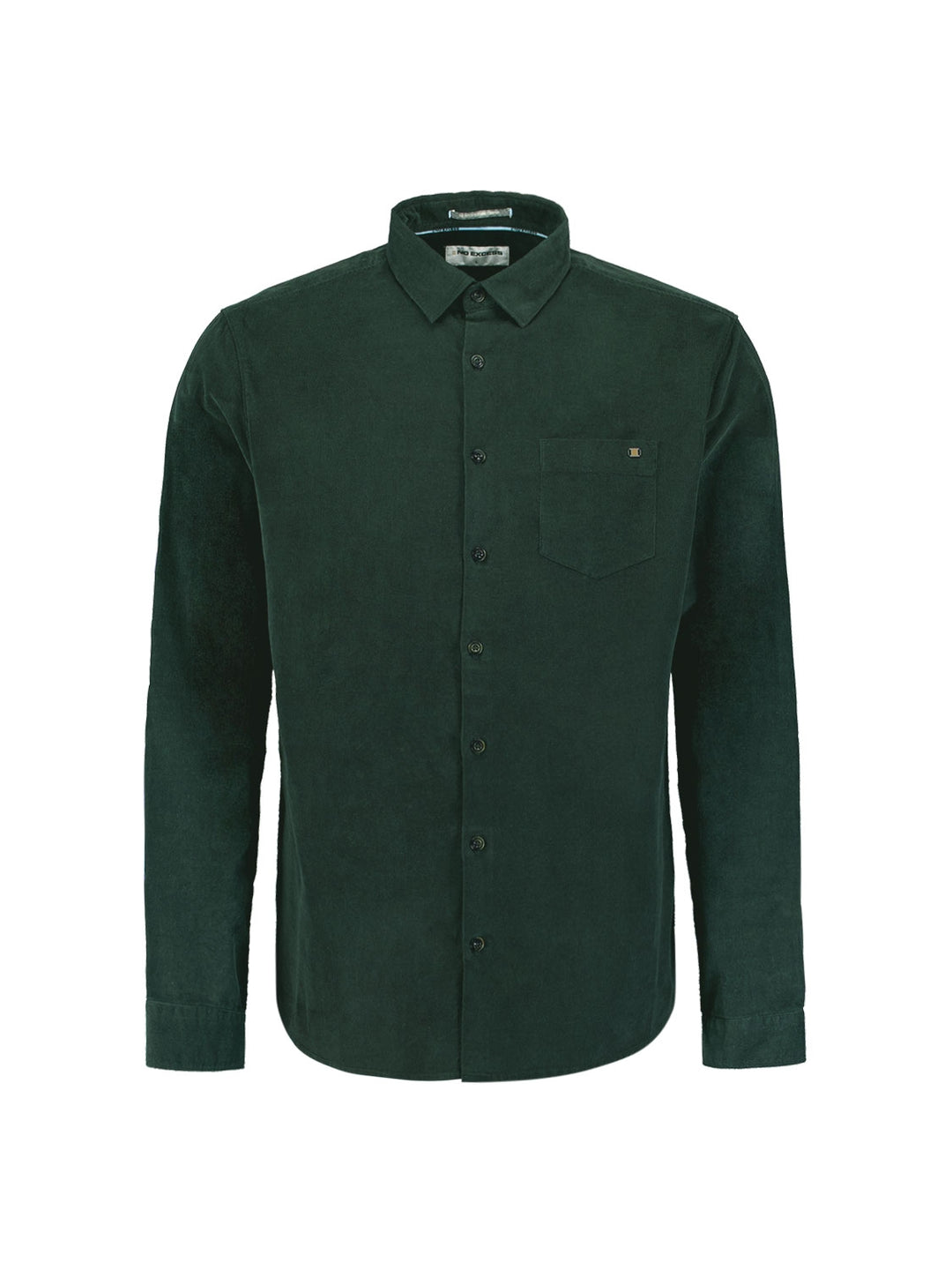 No Excess - Heren Overhemd - 25410701 - 052 Dark Green