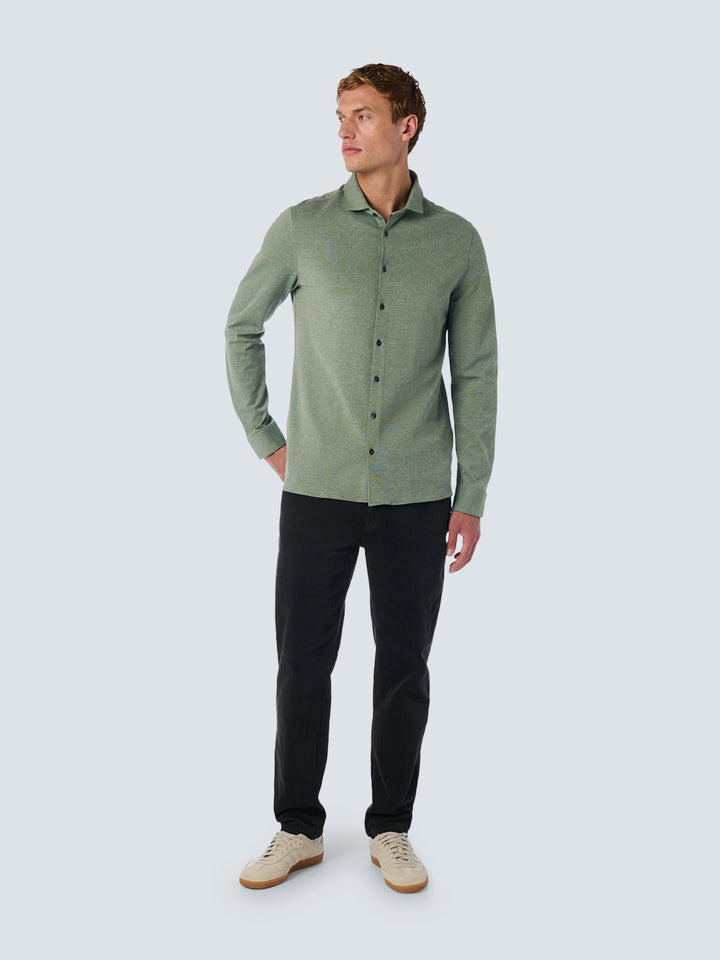 No Excess - Heren Overhemd - 25410780 - 052 Dark Green