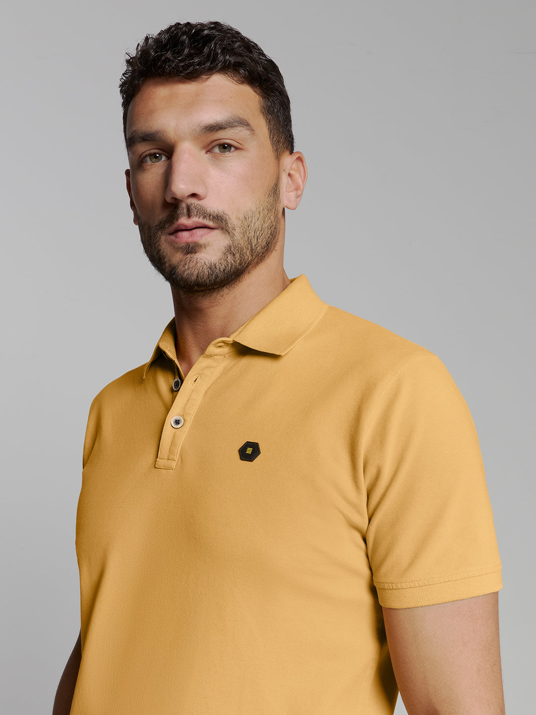 No Excess - Heren Polo - 27380201SN - 070 Yellow