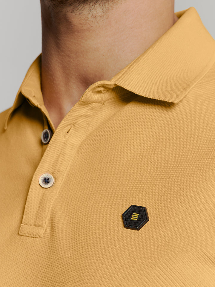 No Excess - Heren Polo - 27380201SN - 070 Yellow