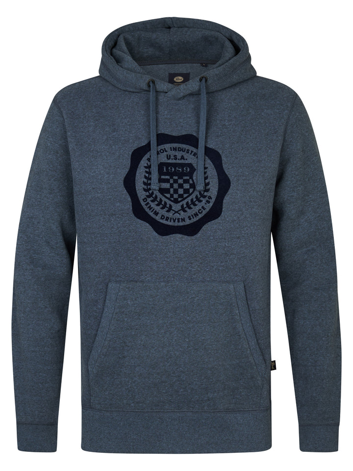 Petrol - Heren Hoodie - M-3040-SWH358 - 5120 Sky Captain