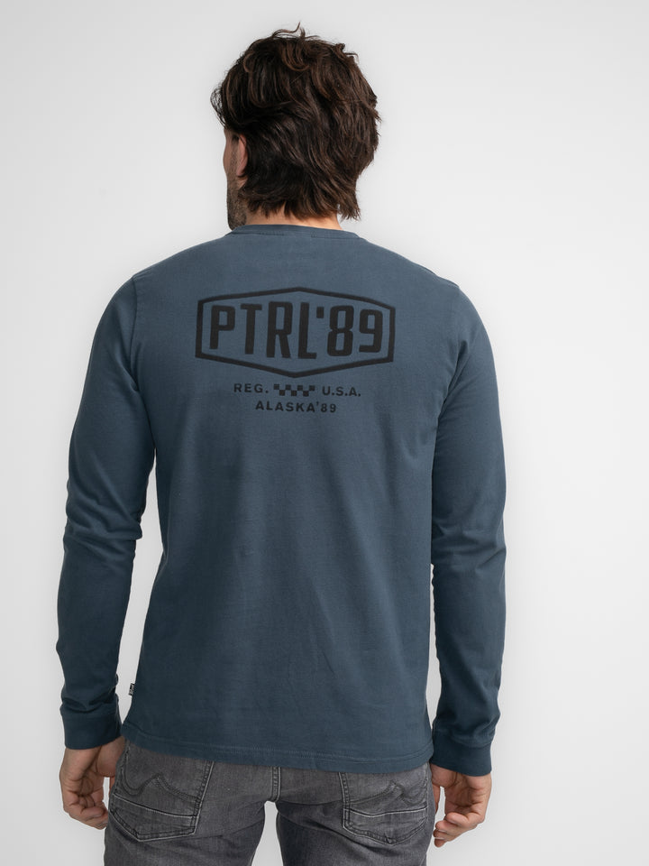 Petrol - Heren Shirt - M-3040-TLR622 - 5158 Midnight Blue