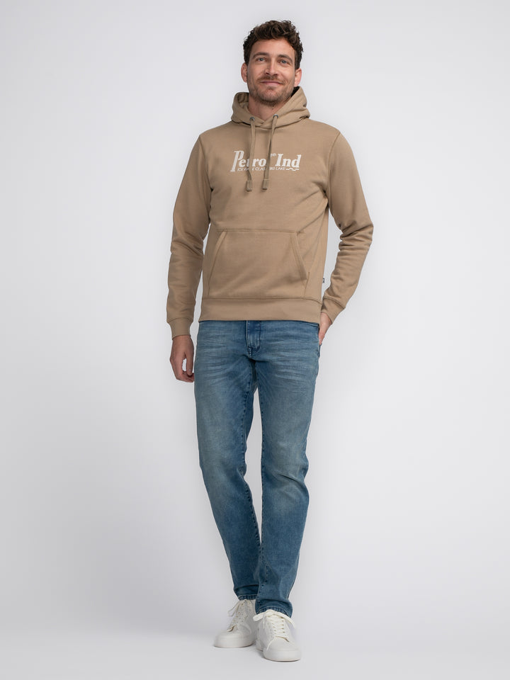 Petrol - Heren Hoodie - M-3040-SWH353 - 7140 Oak