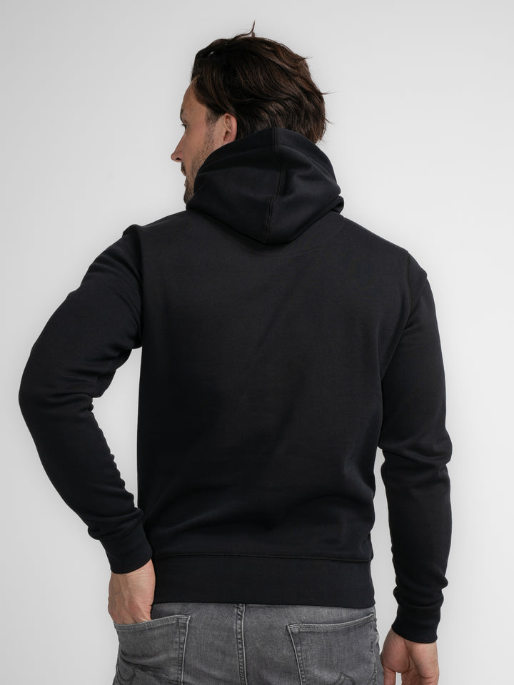 Petrol - Heren Hoodie - M-3040-SWH352 - 9091 Dark Black