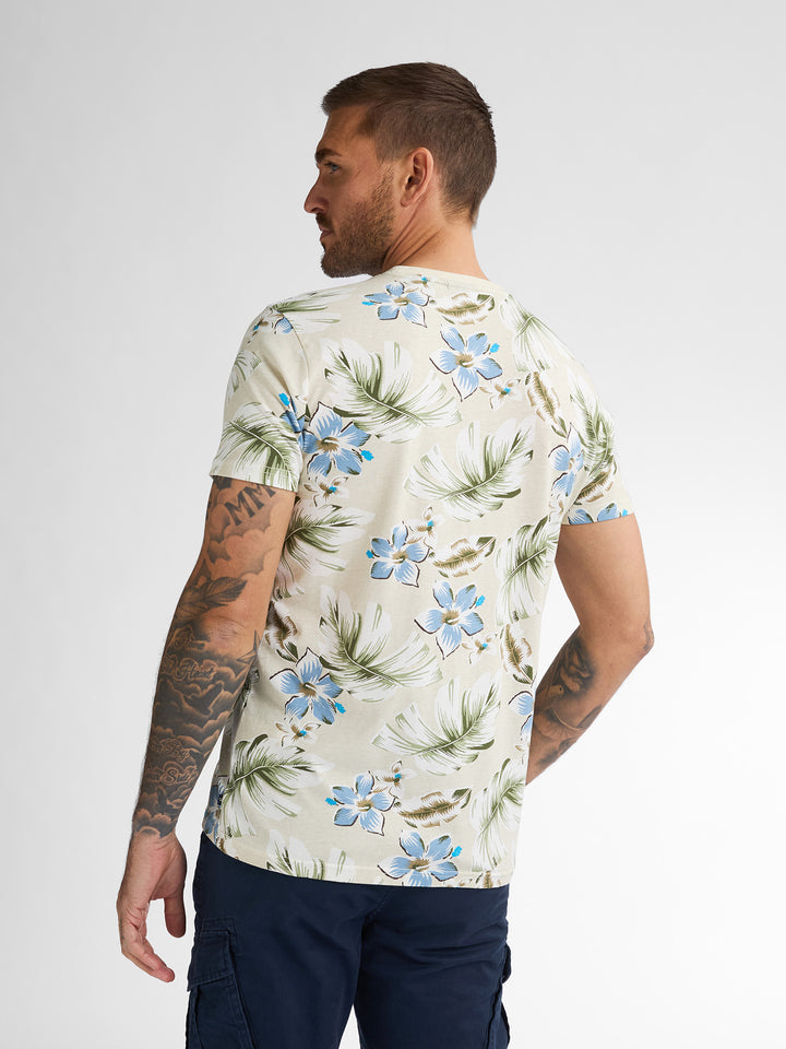 Petrol - Heren Shirt- M-1050-TSR655 - 0112 Seashell