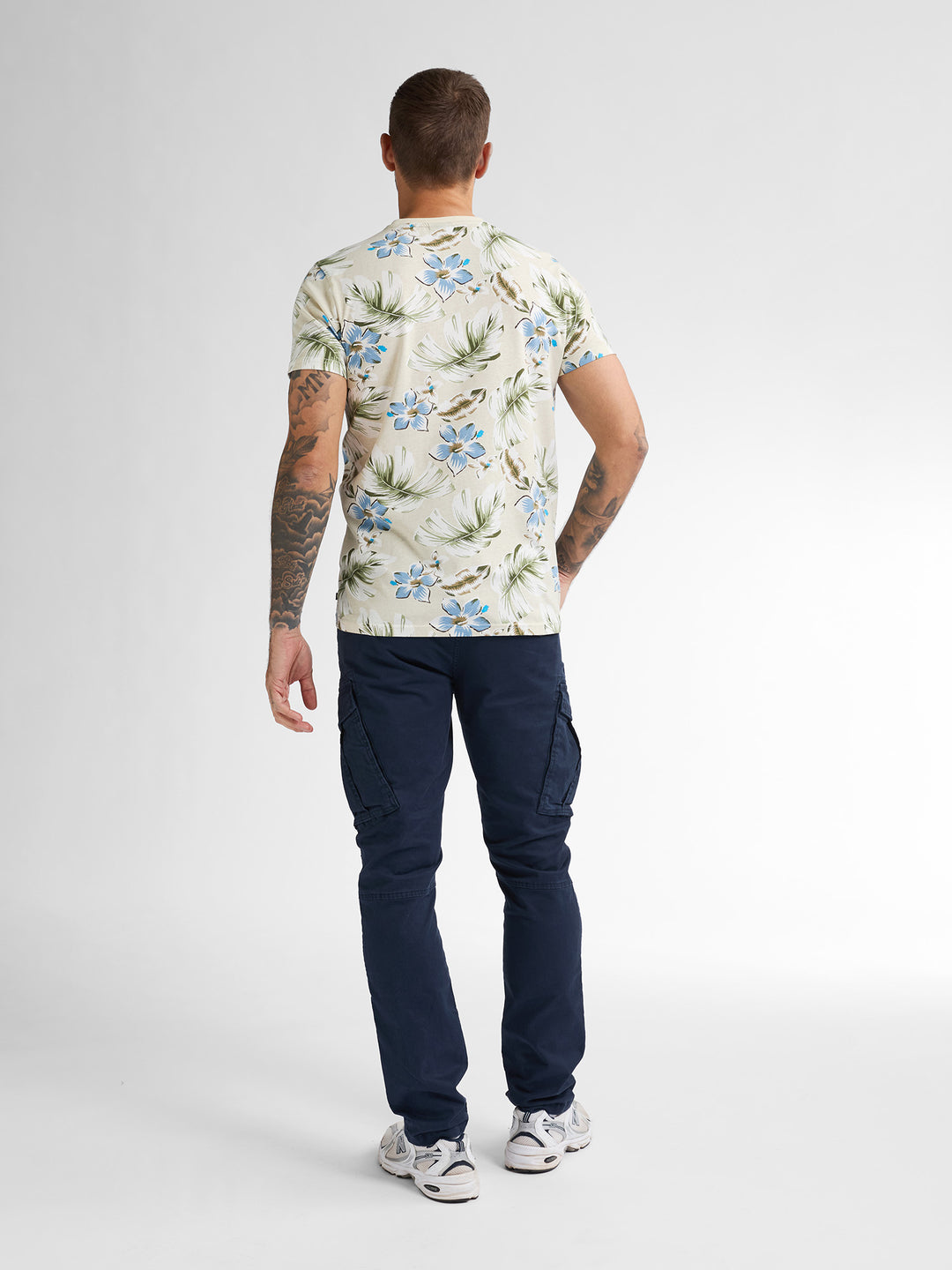 Petrol - Heren Shirt- M-1050-TSR655 - 0112 Seashell